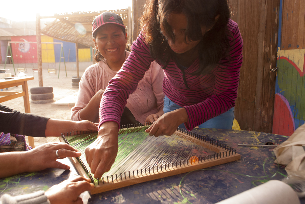 Weavers in Peru