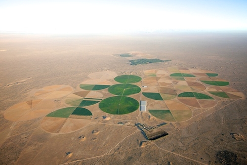 Farms relying on river water