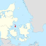 Situation of Samsoe in Denmark