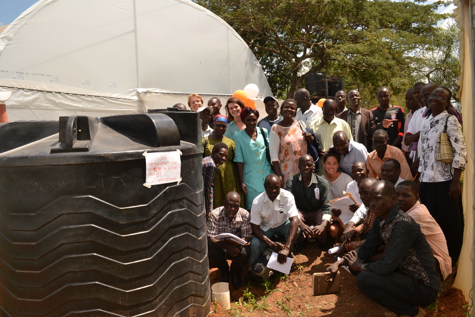 A group picture with all the farmers